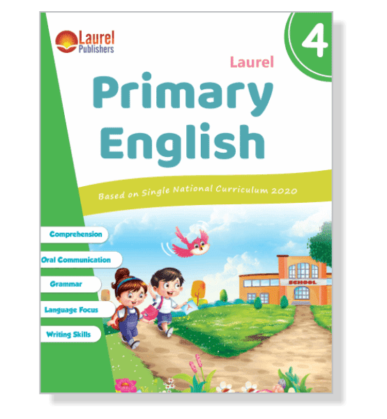 Laurel Primary Eng Book 4 Class Four cover